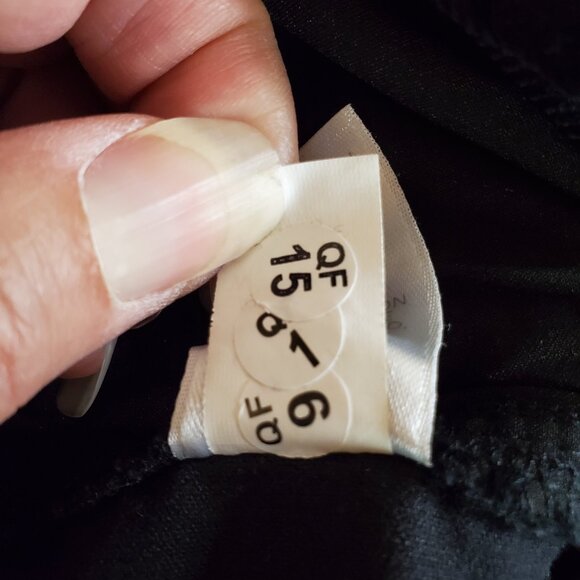 J. JILL SZ 18 Women's Black Soft Corduroy Straight Leg Jeans Pants - Picture 9 of 9